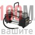 Немски двуцилиндров компресор за автомобили с LED фенер, маркуч за въздух и инструменти